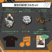 Koganei Niko - Clothes - Complete Set - Accessory - Character Card - T-shirts - Ring - Sunglasses - Hand-signed - Big Acrylic stand - Trading Card - hololive OFFICIAL CARD GAME - Acrylic stand - hololive