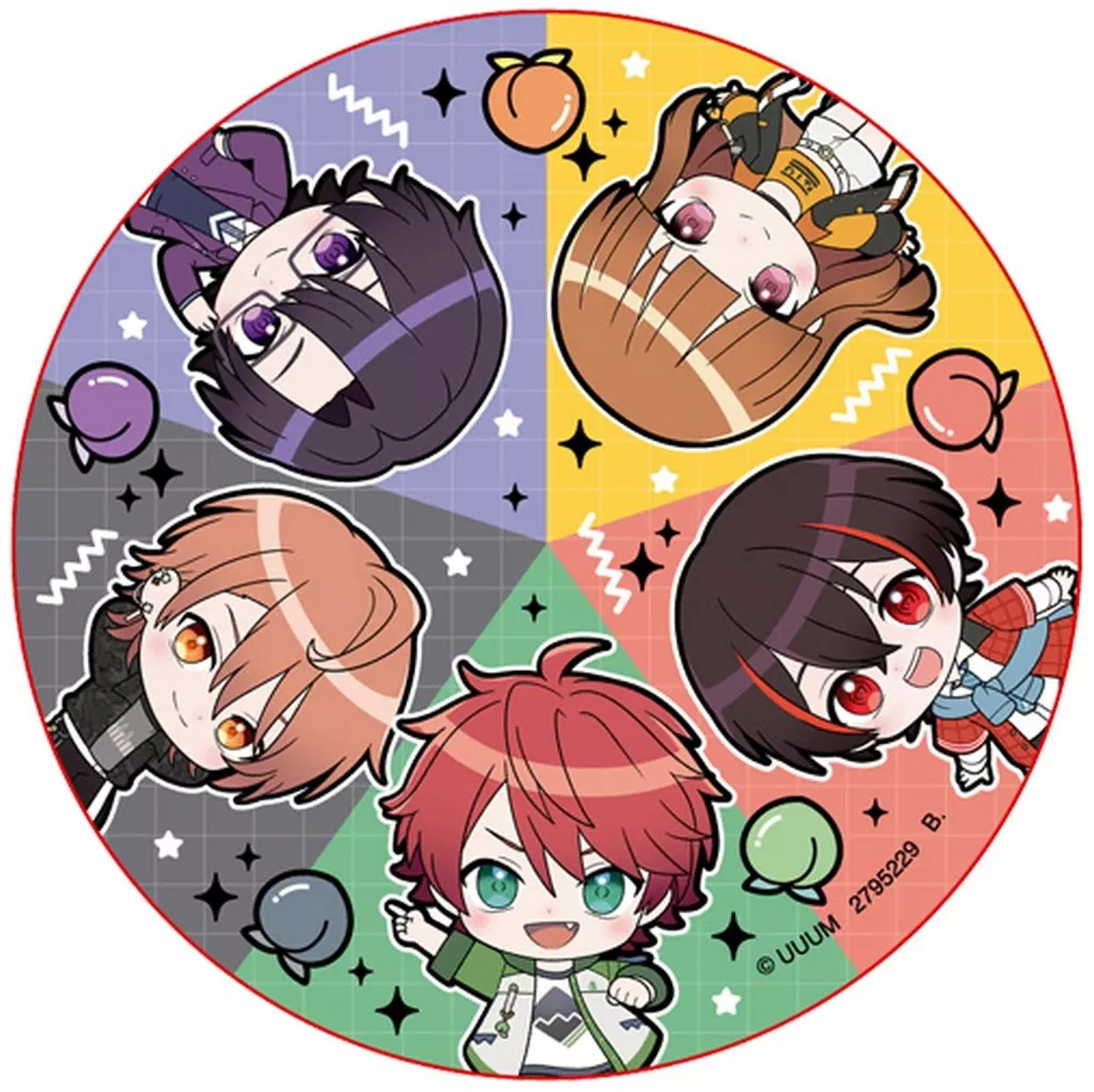 Colorful Peach - Magnet