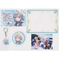 Honami Azusa - Acrylic Art Plate - Postcard - Key Chain - Acrylic Key Chain - Badge - VTuber