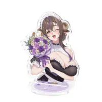 Murasaki Miko - Acrylic stand - VTuber Size-70x70mm