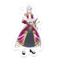 Haku - Acrylic Key Chain - Key Chain - VTuber Size-50 x 50 (mm)