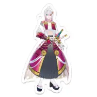 Haku - Acrylic Key Chain - Key Chain - VTuber Size-70 x 70 (mm)