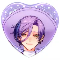 Sakaki Ness - Heart Badge - Badge - Nijisanji