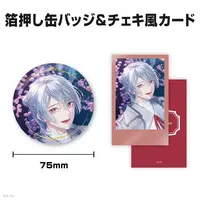 Genzuki Tojiro - Character Card - Badge - Nijisanji