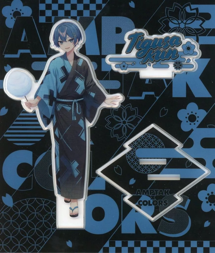 TIGUSAKUN - Acrylic stand - AMPTAKxCOLORS