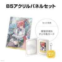 Shishido Akari - Key Chain - Character Card - Acrylic Art Plate - Nijisanji