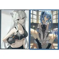 Yukihana Lamy & Shishiro Botan - Card Sleeves - Trading Card Supplies - hololive