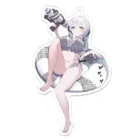 Hinatuki Hiyori - Acrylic Key Chain - Key Chain - VTuber Size-100 x 100 (mm)