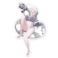 Hinatuki Hiyori - Acrylic Key Chain - Key Chain - VTuber Size-100 x 100 (mm)