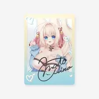 Mato Irina - Hand-signed - Character Card - VTuber