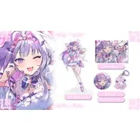 Shinotsuki Lupi - Complete Set - Acrylic Art Plate - Badge - Acrylic stand - Umbrella Marker - VTuber