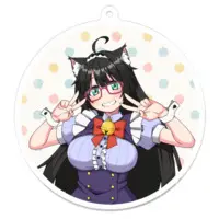 Nekomori Ayana - Acrylic Key Chain - Key Chain - VTuber Size-70 x 70 (mm)