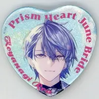 Koyanagi Rou - Heart Badge - Badge - Nijisanji (Random Item)