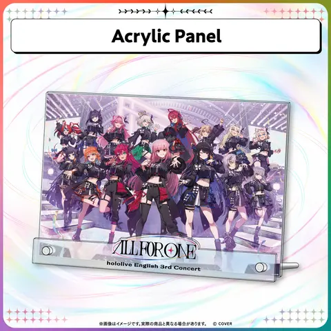 Advent - hololive English 3rd Concert - All for One - - Acrylic Art Plate