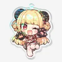 Marisaku Panda! - Acrylic Key Chain - Key Chain - VTuber