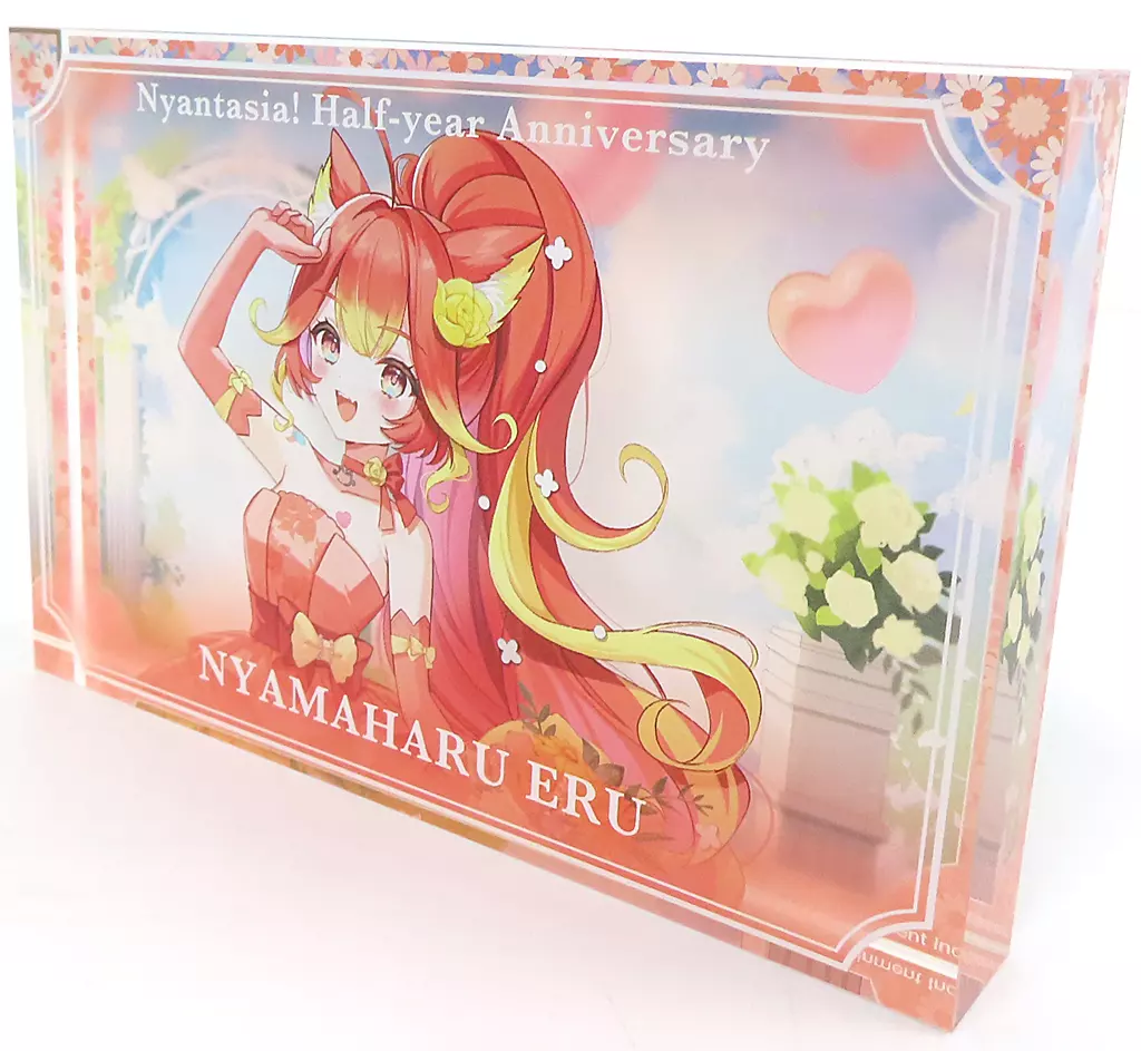 Nyamaharu Eru - Acrylic Block - Nyantasia!