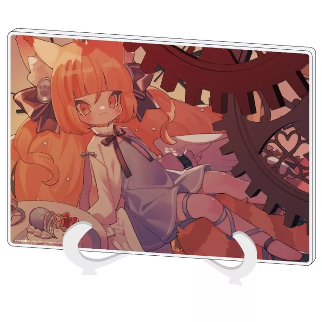 Nyamamugi Tart - Acrylic Art Plate - Nyantasia!