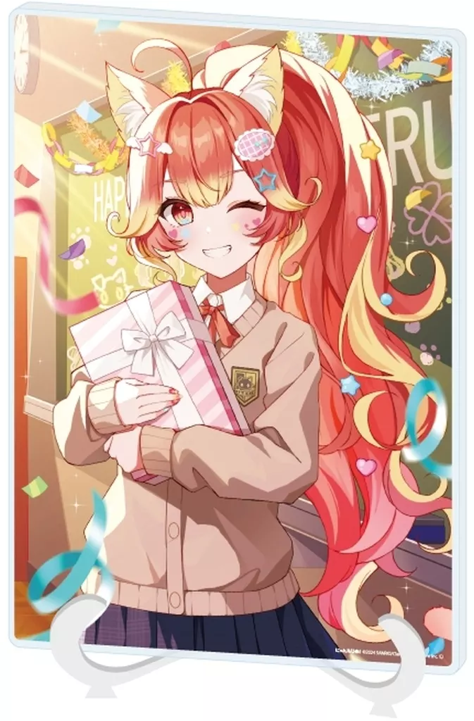 Nyamaharu Eru - Acrylic Art Plate - Nyantasia!