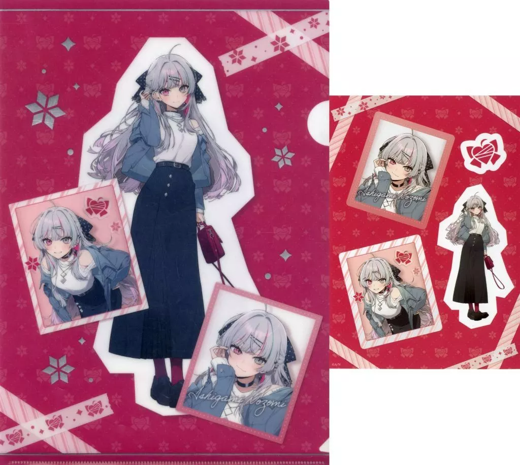 Ishigami Nozomi - Stickers - Plastic Folder - Nijisanji Winter Date 2024 - Stationery - Nijisanji