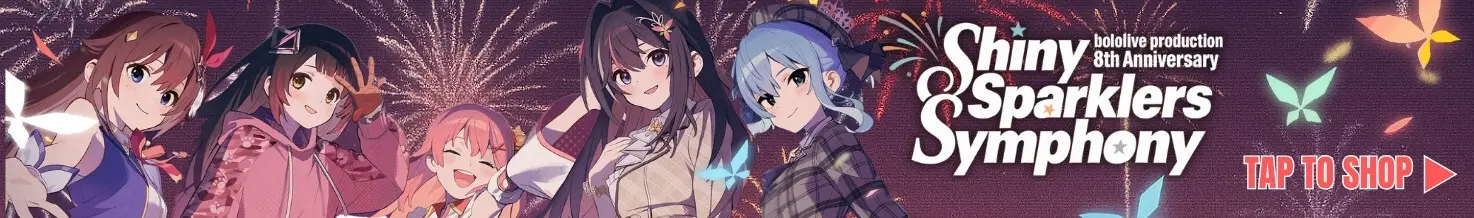 hololive production 8th Anniversary Fireworks - Shiny Sparklers Symphony
