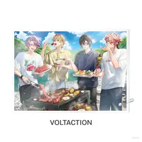 VOLTACTION - Acrylic Art Plate - Watarai Hibari & Shikinagi Akira & Seraph Dazzlegarden & Fura Kanato