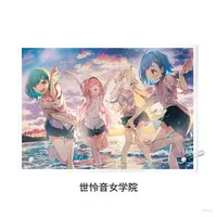 Selene Girls' Academy Drama Club - Acrylic Art Plate - Todo Kohaku & Kitakoji Hisui & Nishizono Chigusa & Suo Sango