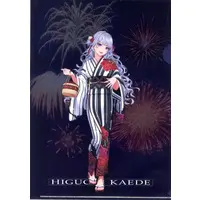 Higuchi Kaede - Nijisanji Fireworks Festival 2024 - Stationery - Plastic Folder - Nijisanji