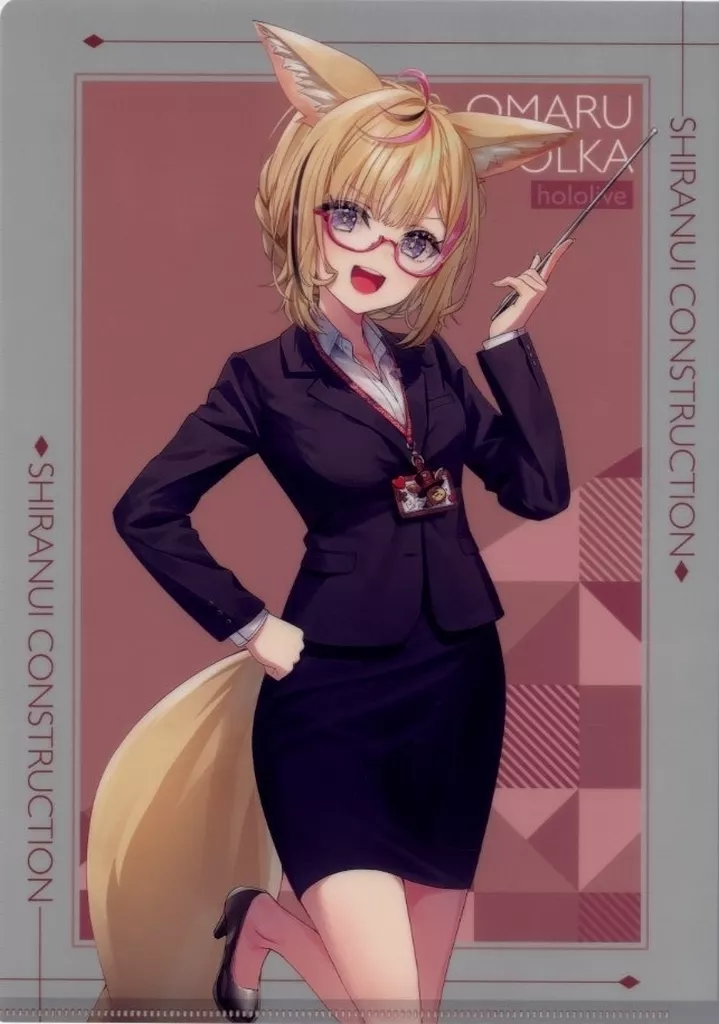 Omaru Polka - Stationery - Plastic Folder - Shiranui Constructions