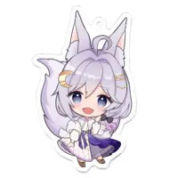 Elfina Grace - Acrylic Key Chain - Key Chain - VTuber Size-70 x 70 (mm)
