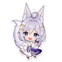 Elfina Grace - Acrylic Key Chain - Key Chain - VTuber Size-100 x 100 (mm)