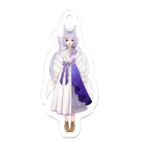 Elfina Grace - Acrylic Key Chain - Key Chain - VTuber Size-50 x 50 (mm)
