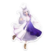 Elfina Grace - Acrylic Key Chain - Key Chain - VTuber Size-70 x 70 (mm)