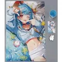Shiranami Ramune - Birthday Merch Complete Set - Tableware - Tapestry - Postcard - Key Chain - Mug - VSPO!
