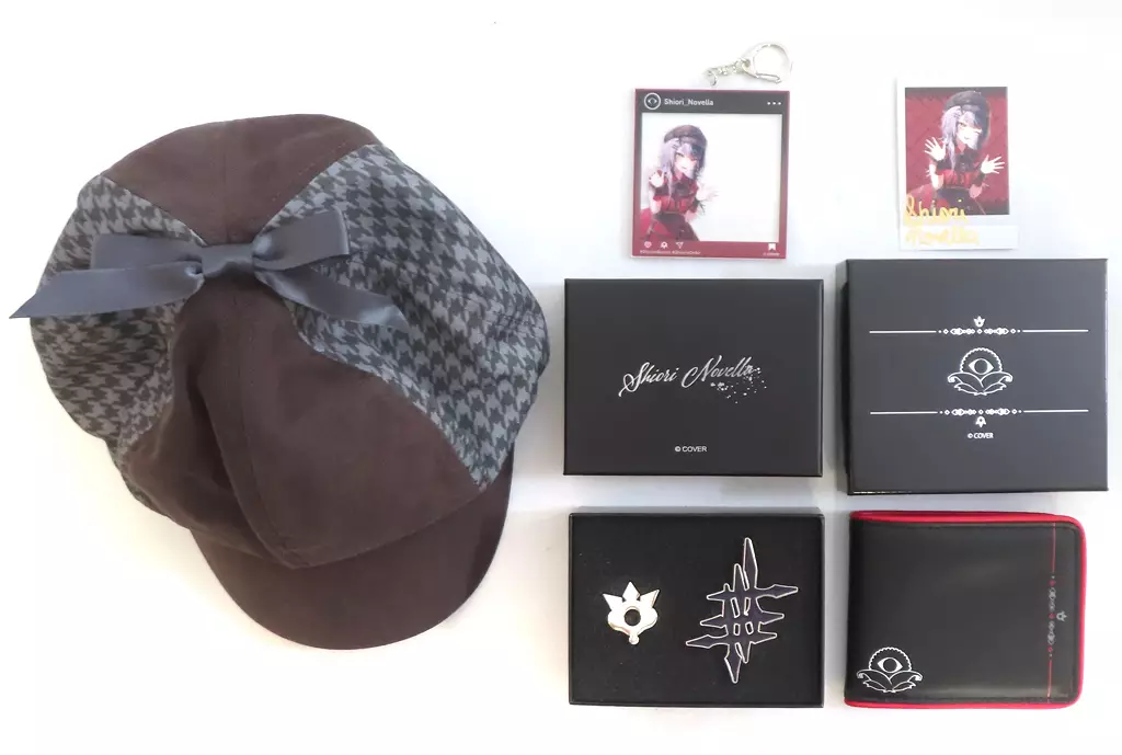 Shiori Novella - Complete Set - Key Chain - Pin - Hand-signed - Cap - Wallet - Acrylic Key Chain - hololive English