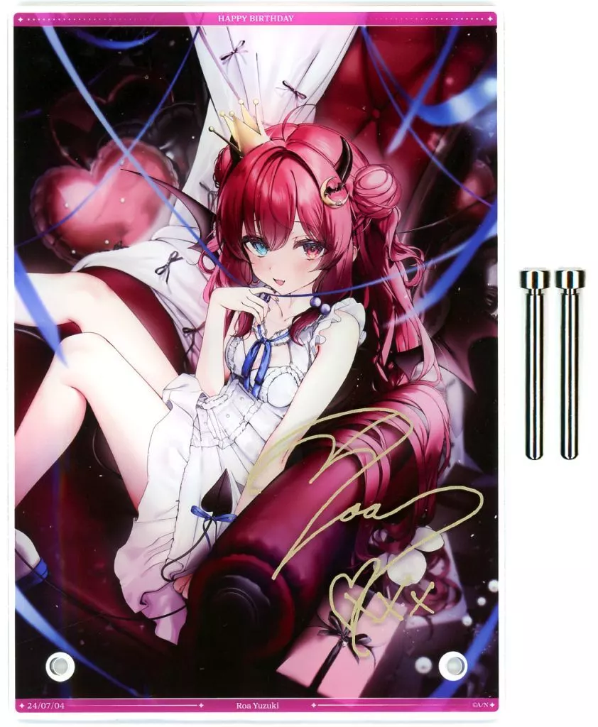 Yuzuki Roa - Acrylic Art Plate - Nijisanji