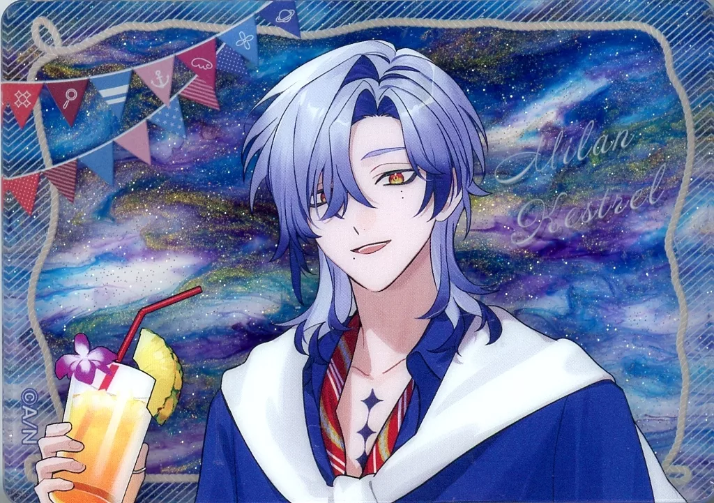 Milan Kestrel - Acrylic Block - Nijisanji