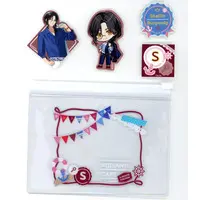 Shellin Burgundy - Pouch - Stickers - Nijisanji