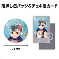 Suzuki Masaru - Character Card - Badge - Nijisanji