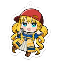 Kasuteira Yoriko - Acrylic Key Chain - Key Chain - VTuber Size-50 x 50 (mm)