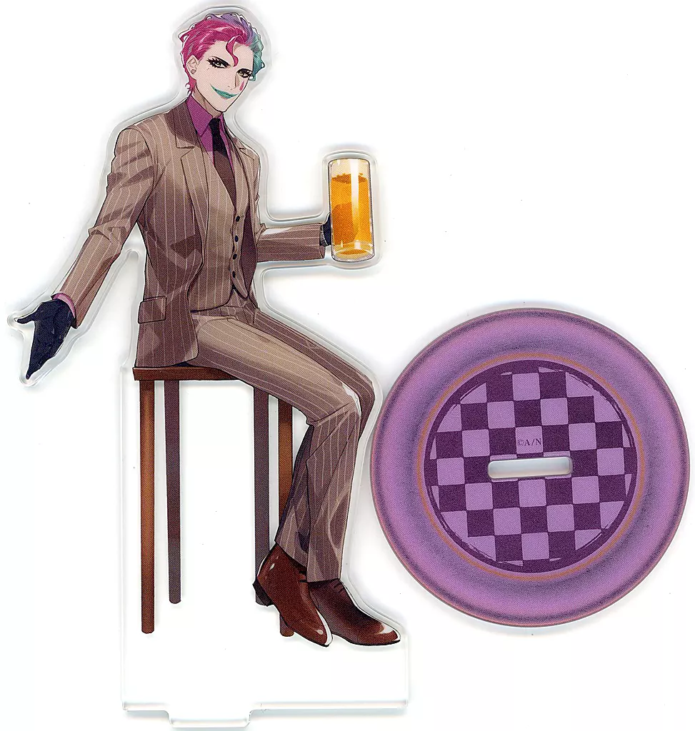 Joe Rikiichi - Acrylic stand - DMM Scratch! - Nijisanji