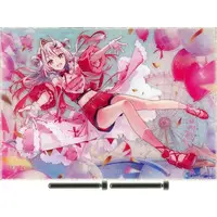 Nakiri Ayame - Acrylic Art Plate - Acrylic stand - hololive
