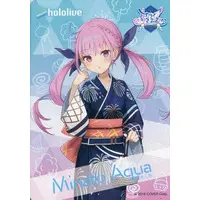 Minato Aqua - Character Card - hololive