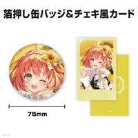 Honma Himawari - Character Card - Badge - Nijisanji