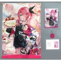 Kuramochi Meruto - Acrylic Key Chain - Character Card - Key Chain - Acrylic Art Plate - Tapestry - Birthday Merch Complete Set - Nijisanji