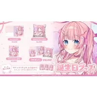 Amane Momo - Birthday Merch Complete Set - Cushion - Card Holder - Illustration Board - Hand-signed - Character Card - VTuber