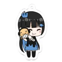 Nishimikado Ikiru - Acrylic Key Chain - Key Chain - VTuber Size-50 x 50 (mm)