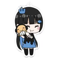 Nishimikado Ikiru - Acrylic Key Chain - Key Chain - VTuber Size-70 x 70 (mm)