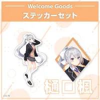 Higuchi Kaede - Nijisanji Welcome Goods - Stickers - Nijisanji
