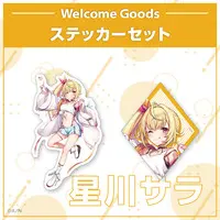 Hoshikawa Sara - Nijisanji Welcome Goods - Stickers - Nijisanji