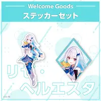 Lize Helesta - Nijisanji Welcome Goods - Stickers - Nijisanji